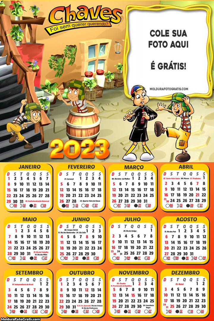 Calendário Chaves 2023