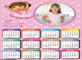 Calendário Dora Aventureira Bailarina 2019