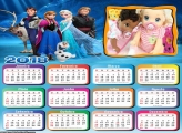 Calendário do Filme Frozen 2018