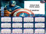 Calendário Capitão América 2023