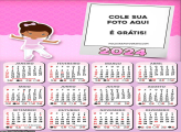 Calendário Bailarina Cute 2024