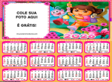 Calendário Dora Aventureira 2026