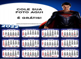 Calendário Super Homem 2022