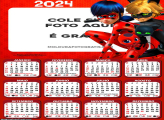 Calendário Ladybug e CatNoir 2024