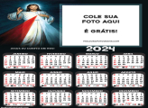 Calendário Jesus Eu Confio e Vós 2024