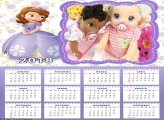 Calendário Princesa Sofia 2018