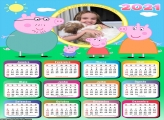 Calendário Família Peppa Pig 2021