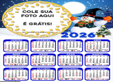 Calendário Boneco de Neve de Natal 2026