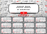 Calendário Tema Youtube 2024