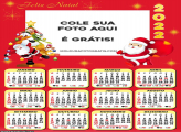 Calendário Papai Noel Pequeno 2022