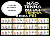 Calendário Tenha Fé 2026