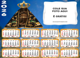 Calendário da Nossa Senhora da Aparecida 2026