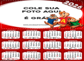 Calendário Alvin e os Esquilos 2026