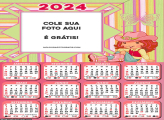 Calendário Moranguinho Cowgirl 2024