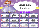 Calendário Princesa Sofia 2022