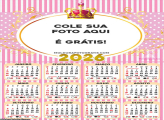 Calendário Realeza Meninas 2026