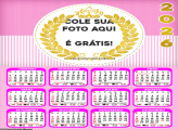 Calendário Realeza Tema 2026
