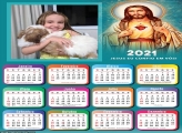 Calendário Jesus eu confio em vós 2021