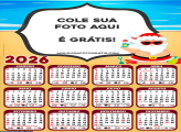 Calendário Papai Noel na Praia 2026