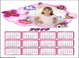 Calendário de BebÃª 2019 Moldura