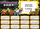 Calendário Scooby Doo Personagens 2024