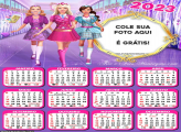 Calendário Barbie Escola 2023