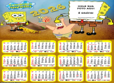 Calendário Bob Esponja 2026