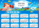 Calendário Ariel Sereia 2026