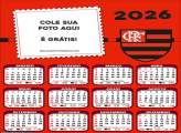 Calendário Flamengo Escudo 2026