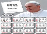 Calendário Papa Francisco 2024