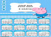 Calendário George da Peppa Pig 2026