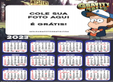 Calendário Dipper Gravity Falls 2023