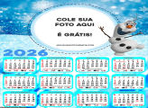 Calendário Boneco de Neve Olaf 2026