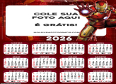 Calendário Iron Man 2026
