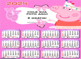 Calendário Peppa Pig Bailarina 2024