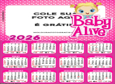 Calendário Baby Alive 2026
