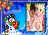 FotoMoldura Boas Festas Desenho