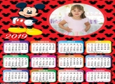 Calendário Mickey Mouse 2019