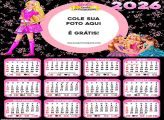 Calendário Barbie Escola 2026