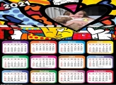 Calendário Romero Britto 2021