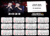 Calendário Zé Neto e Cristiano 2023