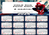 Calendário Spider Man Desenho 2024