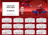 Calendário Homem-Aranha 2026