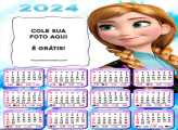 Calendário Anna Frozen 2024