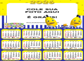 Calendário Banana de Pijamas 2026