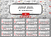 Calendário Tema Youtube 2022