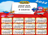 Calendário Super Wings 2022