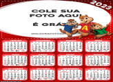 Calendário Alvin e os Esquilos 2023