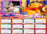 Calendário Ursinho Pooh 2021