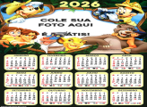 Calendário Mickey Safari 2026